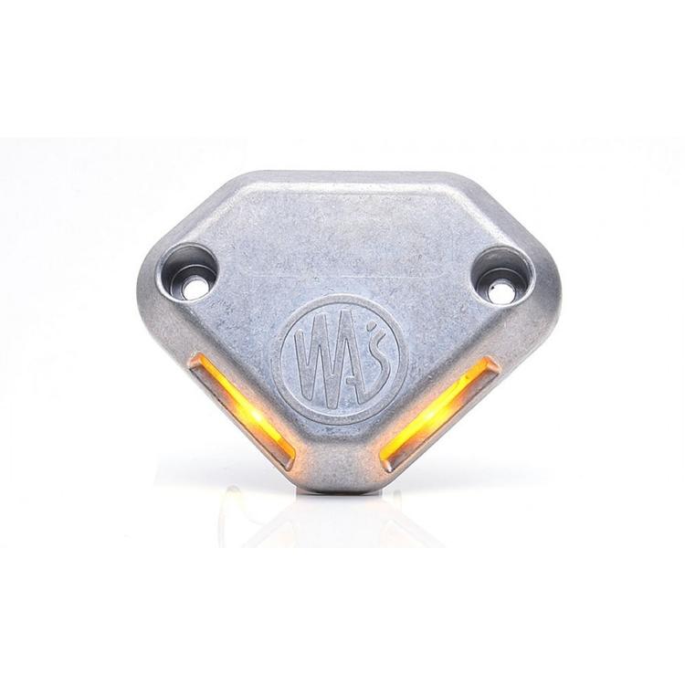 Blixtljus till bakgavel 12/24V LED