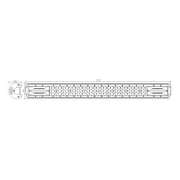 Arbeidslampe 132xLED 192 W