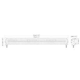 LED-ramp 36+72xLED 13 W, 140 W
