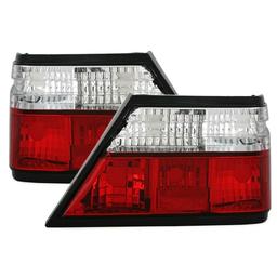 Baglygter Klar Glas Hvid Rød Mercedes