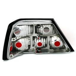 Baglygter Klar Glas Hvid Rød Mercedes