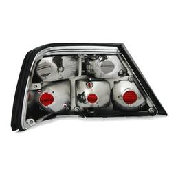 Baklampor Klarglas Smoke Röda Mercedes