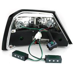 LED Baklampor röd/svart Mercedes