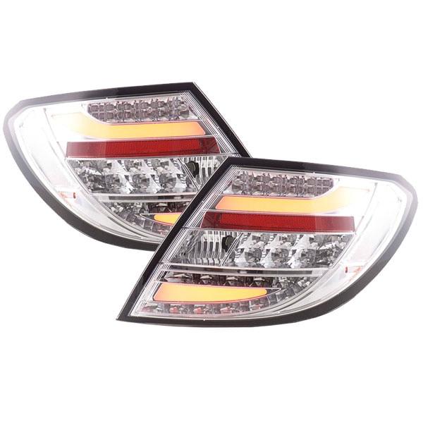 Baklampor krom LED Mercedes W204