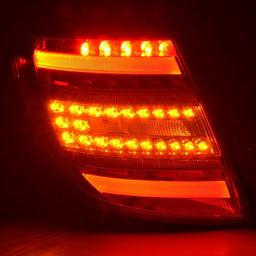 Baklamper sorte LED Mercedes S204