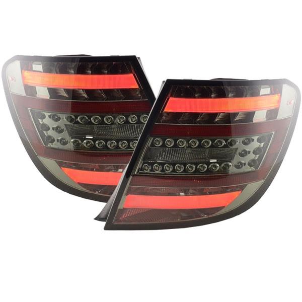 Tail lights black LED Mercedes S204