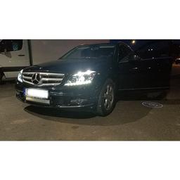 Devil Eyes sorte Mercedes W204