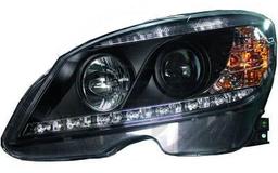 Devil Eyes sorte Mercedes W204