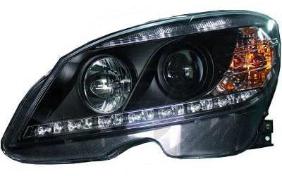 Devil Eyes sorte Mercedes W204