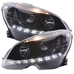Devil Eyes sorte Mercedes W204