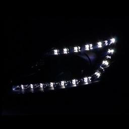 Devil Eyes sorte Xenon Mercedes W204