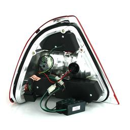 LED Baklampor Röd Smoke Mercedes W202