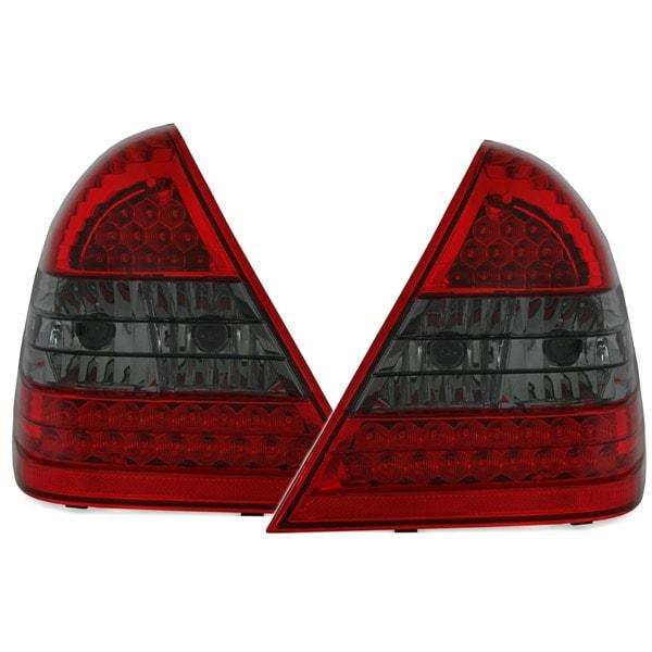 LED Baklampor Röd Smoke Mercedes W202