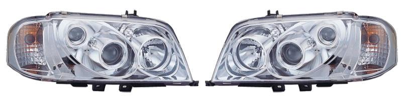 Chrome Headlights Mercedes W202