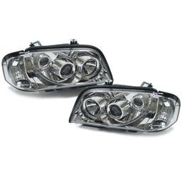 Chrome Headlights Mercedes W202