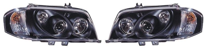 Black Headlights Mercedes W202