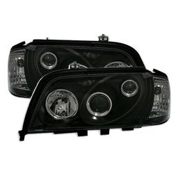 Black Headlights Mercedes W202