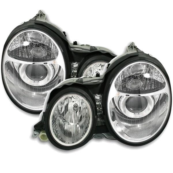 Ajovalot kromattu Mercedes W210