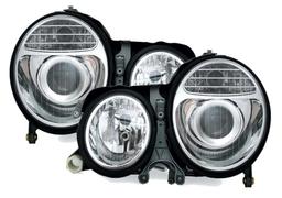 Ajovalot kromattu Mercedes W210 99-02