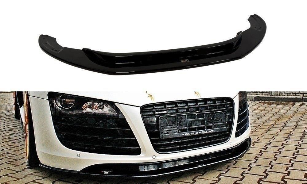 Blanksvart Cupspoiler Fram Audi R8