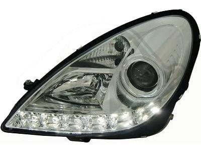 Devil Eyes Chrome Mercedes SLK R171