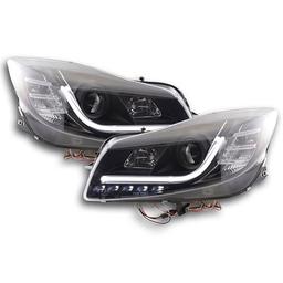 Black LED Headlights Opel Insignia