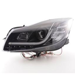 Black LED Headlights Opel Insignia