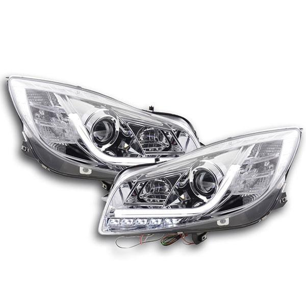 Chrome LED Headlights Opel Insignia