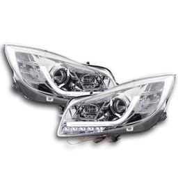 Chrome LED Headlights Opel Insignia