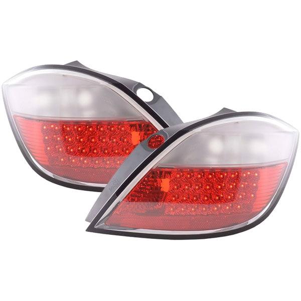 LED Tail lights red white Opel Astra