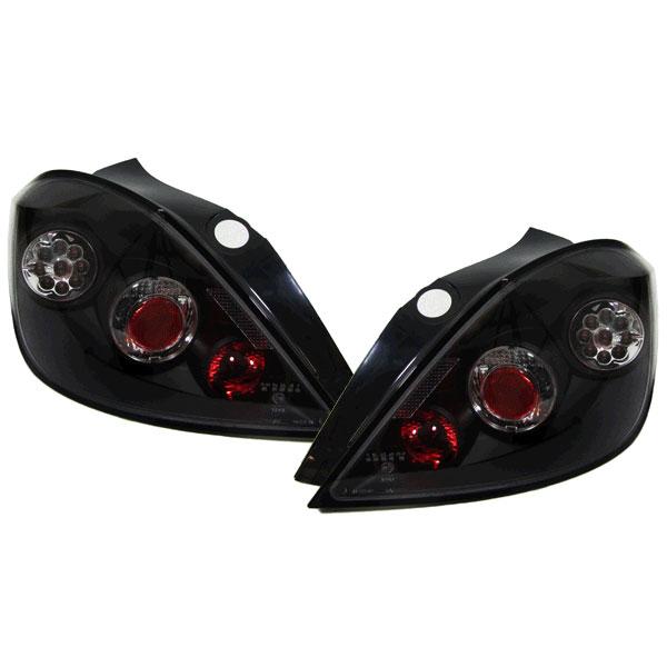 Black LED Tail lights  ´LEXUS´ Opel Astra