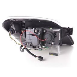 Mustat LED Ajovalot Opel Astra