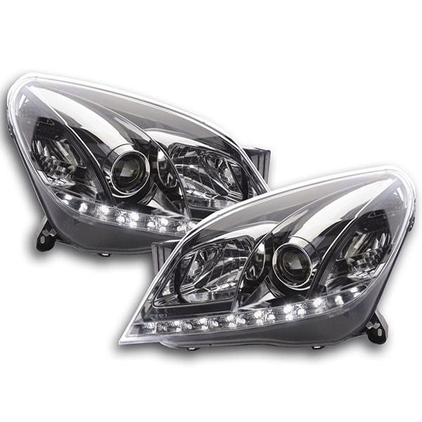 Ajovalot LED kromattu Opel