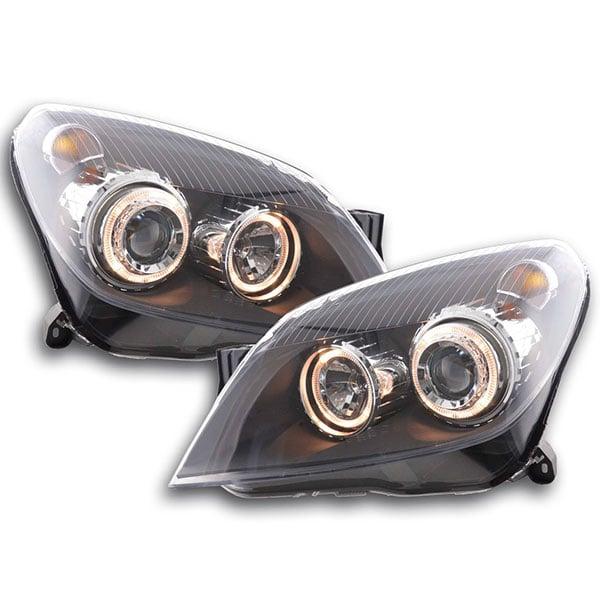 Angeleyes Lyskaster sort Opel Astra