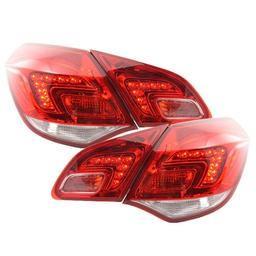 LED Tail lights red white Opel Astra