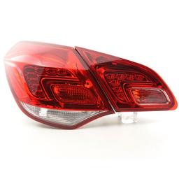 LED Tail lights red white Opel Astra