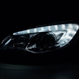 LED Lyskaster sorte Opel Astra J