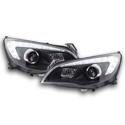 LED Lyskaster sorte Opel Astra J