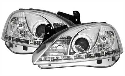 Devil Eyes krom Opel Corsa C
