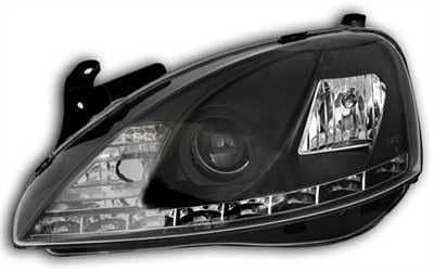 Devil Eyes sorte Opel Corsa C