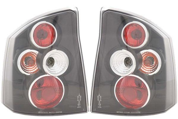 Baklampor i Svart Lexus utförande