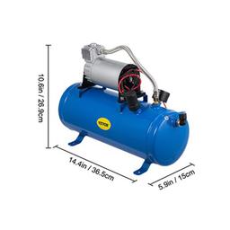 Compressor with tank