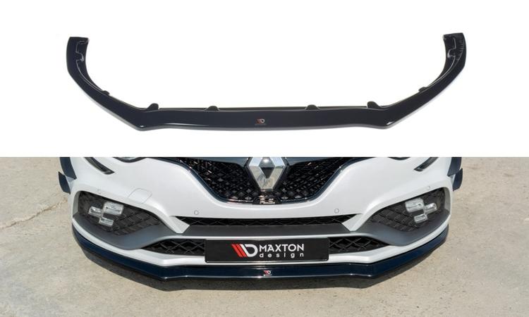 Blanksvart cupspoiler fram Renault Megane RS MK4