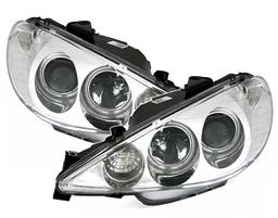 CCFL Angel Eyes kromattu Peugeot 206
