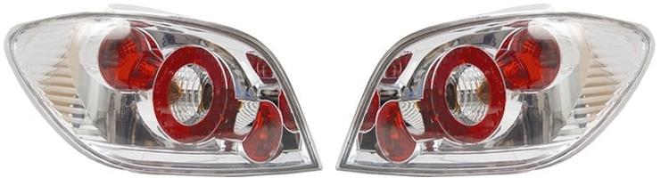 Peugeot 307 01- Tail lights Chrome LED