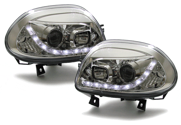 Devil Eyes Chrome Renault Clio II