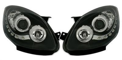 Ajovalot Mustat Renault Twingo 2