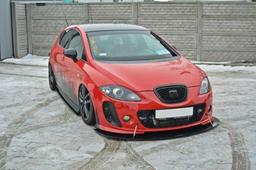 Blanksvart cupspoiler Seat Leon Mk2 MS