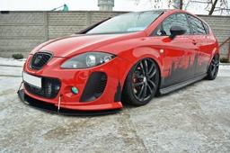 Blanksvart cupspoiler Seat Leon Mk2 MS