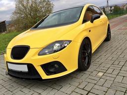 Blanksvart cupspoiler Seat Leon Mk2 Cupra/FR